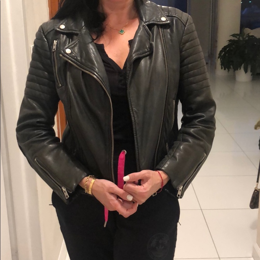 Allsaints Leather Jacket